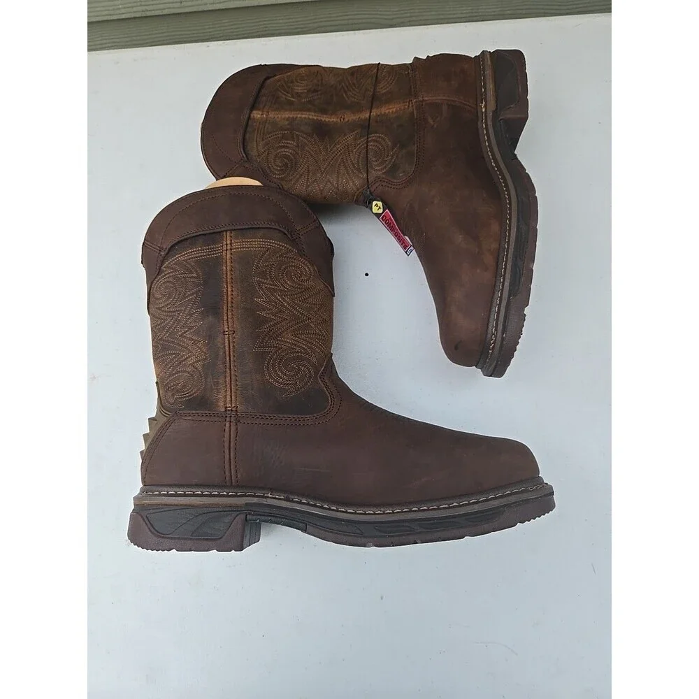Rocky mens Waterproof Composite Toe Western Boot Size 11.5W